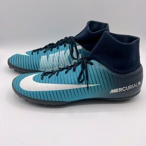 Nike MercurialX Victory Ice/Obsidian/White/Gamma Blue Turf
